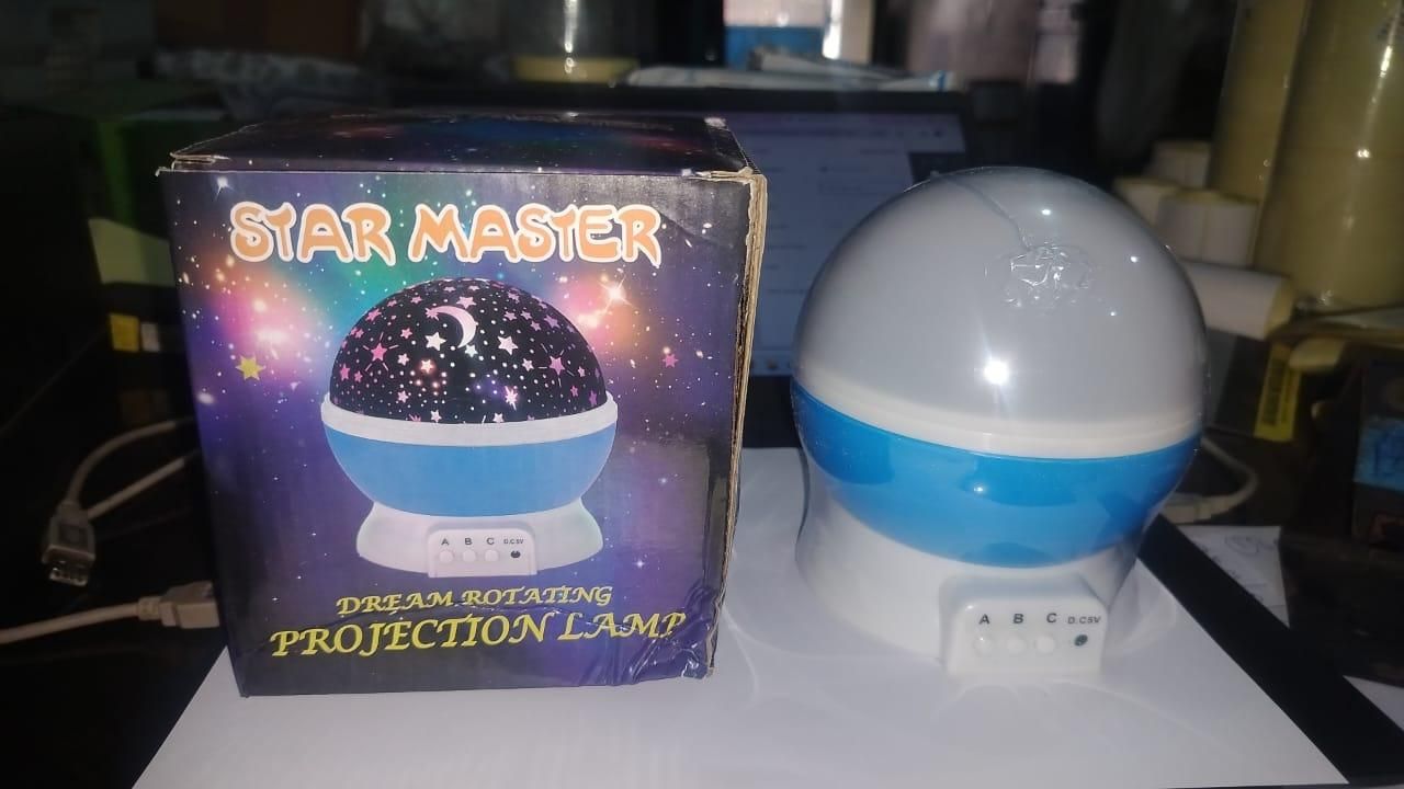 Star Projector Night Light (Assorted Color)